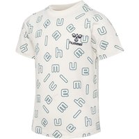 hummel hmlFLOW AOP T-Shirt Jungen 9806 - marshmallow 104 von Hummel