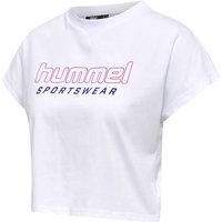 hummel hmlGC JUNE Cropped T-Shirt Damen 9001 - white XL von Hummel