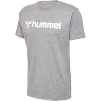 hummel hmlGO 2.0 Logo T-Shirt 2006 - grey melange M von Hummel