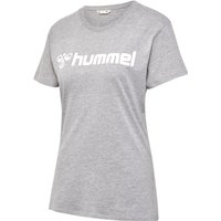 hummel hmlGO 2.0 Logo T-Shirt Damen 2006 - grey melange XL von Hummel