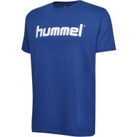 hummel GO Baumwoll T-Shirt Kinder true blue 176 von Hummel
