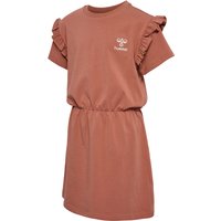 hummel hmlJUMPY kurzarm Kleid Mädchen 6113 - copper brown 146 von Hummel