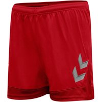 hummel LEAD Damen Polyester Shorts true red XL von Hummel