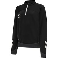 hummel LEAD 1/2-Zip Pullover Kinder black 152 von Hummel