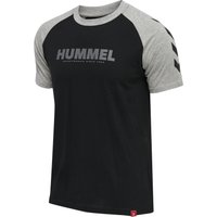 hummel hmlLEGACY Blocked T-Shirt Herren black S von Hummel