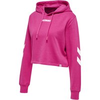 hummel hmlLEGACY Cropped Hoodie Damen 3861 - raspberry rose XL von Hummel