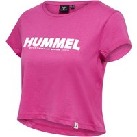 hummel hmlLEGACY Cropped T-Shirt Damen 3861 - raspberry rose M von Hummel