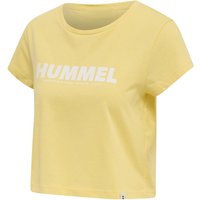 hummel hmlLEGACY Cropped T-Shirt Damen golden haze L von Hummel