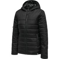 hummel hmlNORTH Kapuzen-Steppjacke Damen black/asphalt L von Hummel