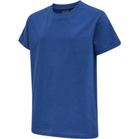 hummel hmlRED Basic T-Shirt Kinder true blue 164 von Hummel