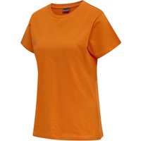 hummel hmlRED Heavy T-Shirt Damen orange tiger L von Hummel
