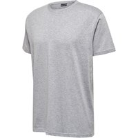 hummel hmlRED Heavy T-Shirt Herren grey melange M von Hummel