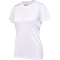 hummel hmlRUN Laufshirt Damen 9001 - white S von Hummel
