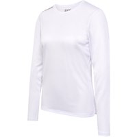 hummel hmlRUN langarm Laufshirt Damen 9001 - white XL von Hummel