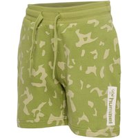 hummel hmlRUSH AOP Sweatshorts Jungen 6156 - green olive 104 von Hummel