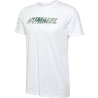 hummel hmlTE EFFORT T-Shirt 9001 - white M von Hummel