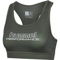 hummel hmlTE FUNDAMENTAL Sport-BH Damen 6426 - climbing ivy L von Hummel
