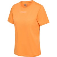 hummel hmlTE TOLA T-Shirt Damen 3237 - blazing orange M von Hummel