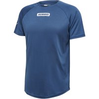hummel hmlTE TOPAZ Mesh Fitnessshirt Herren insignia blue XXL von Hummel