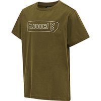 hummel hmlTOMB T-Shirt Kinder 6086 - dark olive 152/164 von Hummel