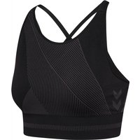 hummel hmlUNITY Seamless Sport-BH Damen 2033 - blackened pearl XS von Hummel