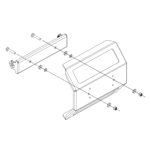 IDMK H12R KIT DE MONTAJE EN TABLERO MODELOS Helix 12 von Humminbird