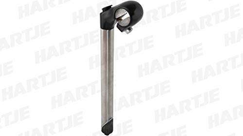 Hartje Hartje Unisex – Erwachsene Black Cat Vorbau, Silber,schwarz, 230 mm von ergotec