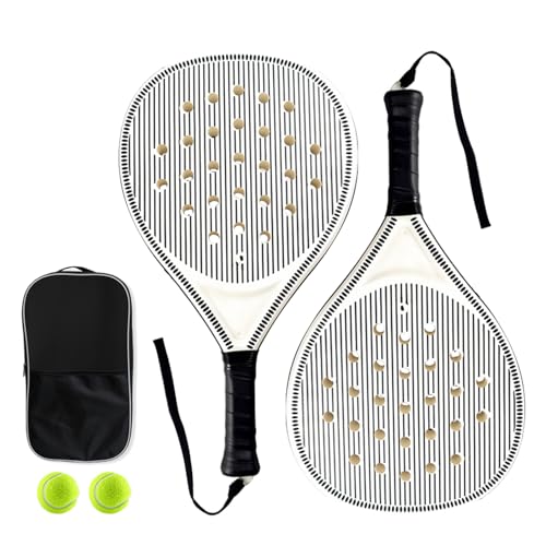HunicandIU Tennisschläger - Tennisschläger Set - Luftstromoptimierte Schläger Für Anfänger Jugendliche Kinder Erwachsene Sport Outdoor Reise von HunicandIU