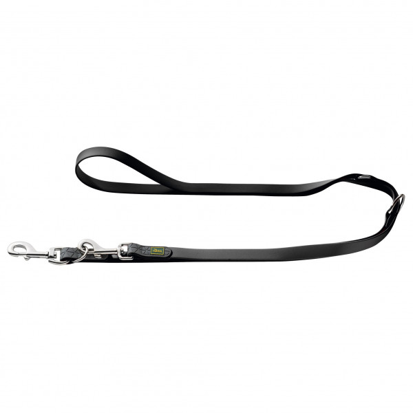 Hunter - Adjustable Leash Convenience - Hundeleine Gr Länge max. 200 cm - Breite 2,0 cm schwarz von Hunter