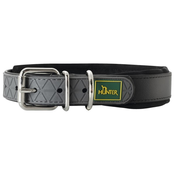 Hunter - Collar Convenience Comfort - Hundehalsband Gr Halsumfang 27-35 cm - Breite 2,0 cm schwarz von Hunter