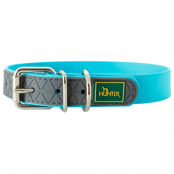 Hunter - Collar Convenience - Hundehalsband Gr Halsumfang 23 - 31 cm - Breite 2,0 cm turquoise von Hunter