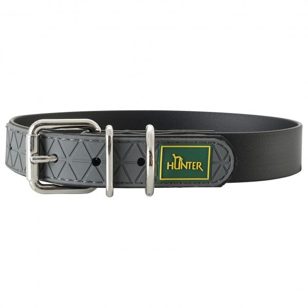 Hunter - Collar Convenience - Hundehalsband Gr Halsumfang 42-50 cm - Breite 2,5 cm schwarz von Hunter