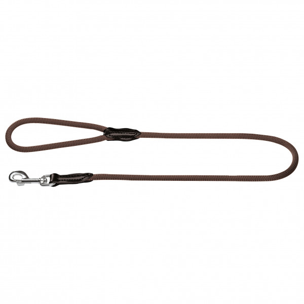 Hunter - Leine Freestyle - Hundeleine Gr Länge 110 cm - Ø 1,0 cm braun von Hunter