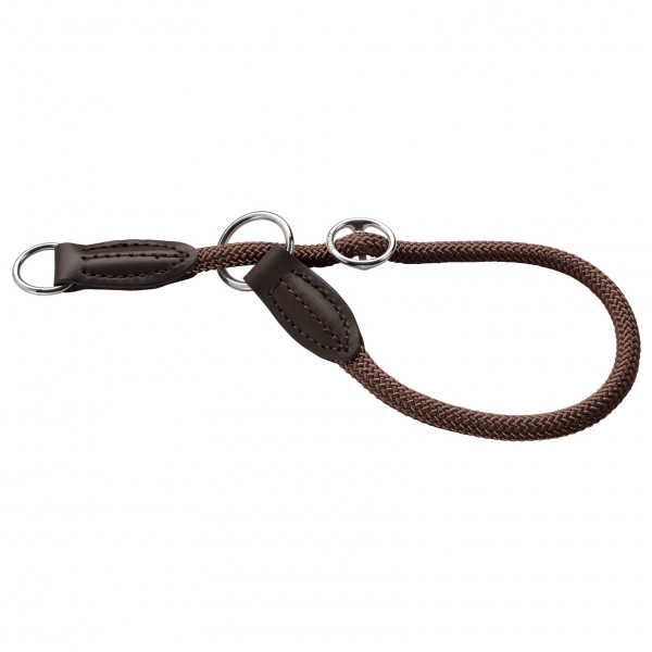 Hunter - T-Collar Freestyle - Hundehalsband Gr Halsumfang max. 35 cm - Ø 8 mm braun von Hunter