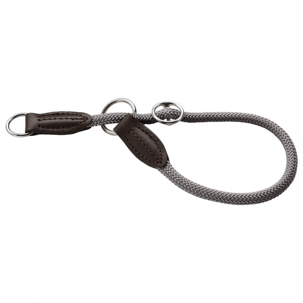 Hunter - T-Collar Freestyle - Hundehalsband Gr Halsumfang max. 50 cm - Ø 10 mm grau von Hunter
