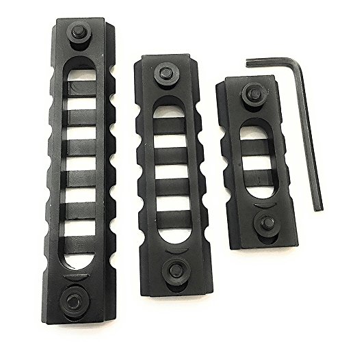 Hunting Explorer 3 Stück Taktische Legierung Keymod Picatinny Schienenabschnitte aushöhlen 3-Slot 5-Slot 7-Slot Superleichte Handguard Mount Rail System Hunting Explorer 3 Stück Taktische Legierung Keymod Picatinny Schienenabschnitte aushöhlen 3-Slot 5-Slot 7-Slot Superleichte Handguard Mount Rail System von Hunting Explorer