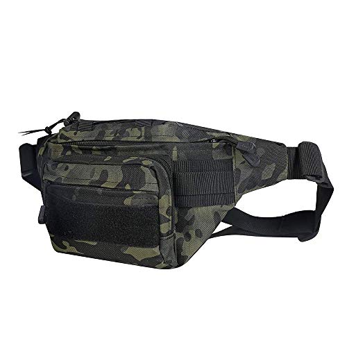 Outdoor Hip Bag Bauchtasche Gürteltasche Armee Camo Tasche Haken Hüfttasche