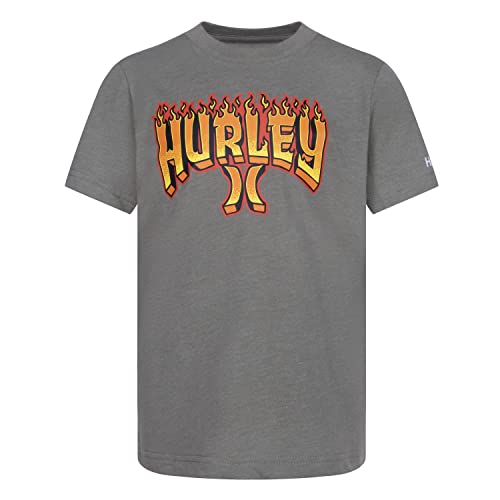 Hurley Jungen Hrlb Heater Tee T Shirt, Army Heather, 10 Jahre EU von Hurley