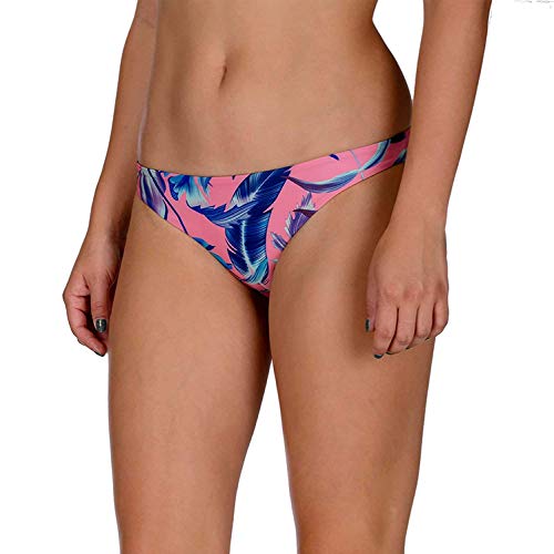 Hurley Damen Bikini Hose W Q/D Floral Surf Bttom, Pink Gaze, XS, AV0799 von Hurley
