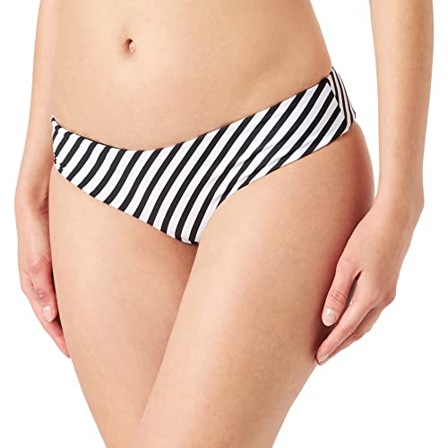 Hurley Damen Flora Revo Cheeky Hipster Bikini Bottoms, Creme, XS von Hurley