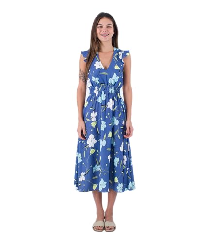 Hurley Damen Poppy Maxi Dress, Dunkelblau, XS von Hurley