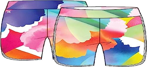Hurley Damen Sundance Swim Short Bikini Bottoms, Sonnentanz, M von Hurley