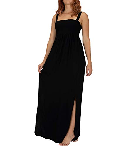 Hurley Damen Kleider W Lei Maxi Dress, Black, S, CQ2525 von Hurley