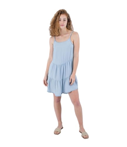Hurley Damen W Oceancare Mini Dress Lässiges Kleid, Helles Denim22, L von Hurley