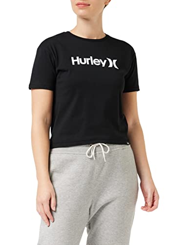 Hurley Damen W Oceancare O&o Ss Tee T-Shirt, schwarz, XS von Hurley
