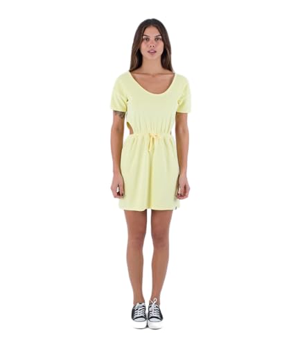 Hurley Damen W Oceancare Towel Kleid Dress, Translucent Yellow, XS von Hurley