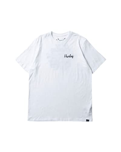 Hurley Herren Evd Hurley's S/S Tshirt, weiß, L von Hurley