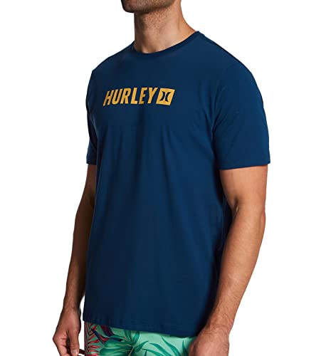 Hurley Herren Evd The Box S/S Tshirt, Abgrund, M von Hurley