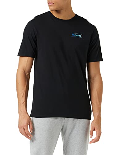 Hurley Herren Evd WSH OAO Slashed Ss T-Shirt, schwarz, S von Hurley