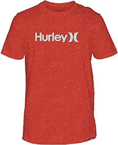 Hurley Herren Evd WSH OAO Solid Ss T-Shirt, Habanero meliert, M von Hurley